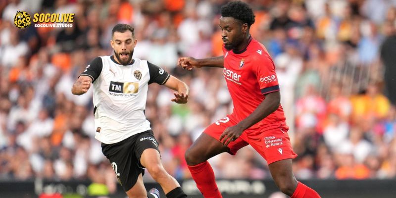 Osasuna sẽ phải dựng hàng phòng ngự nhiều lớp để chống đỡ các đợt tấn công từ đội chủ nhà